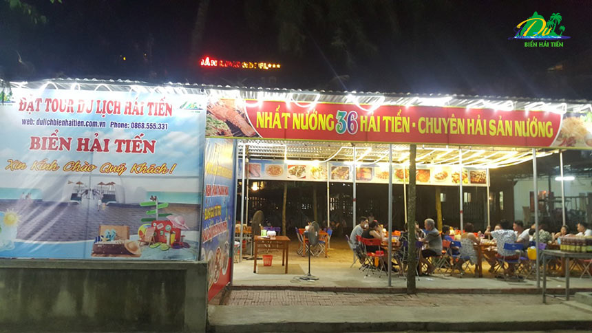 Danh sách quán ăn ngon tại Biển Hải Tiến Thanh Hoá - nhà hàng Nhất Nướng